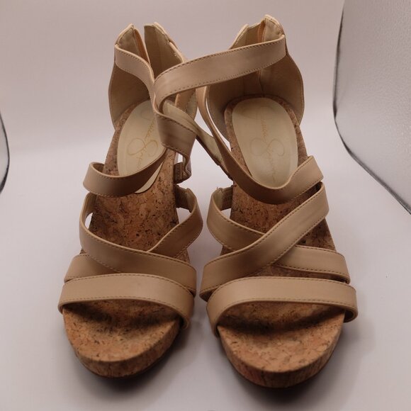 Strappy wedge sandals - Picture 1 of 3